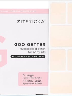Goo Getter Hydrocolloid Patches - Beige